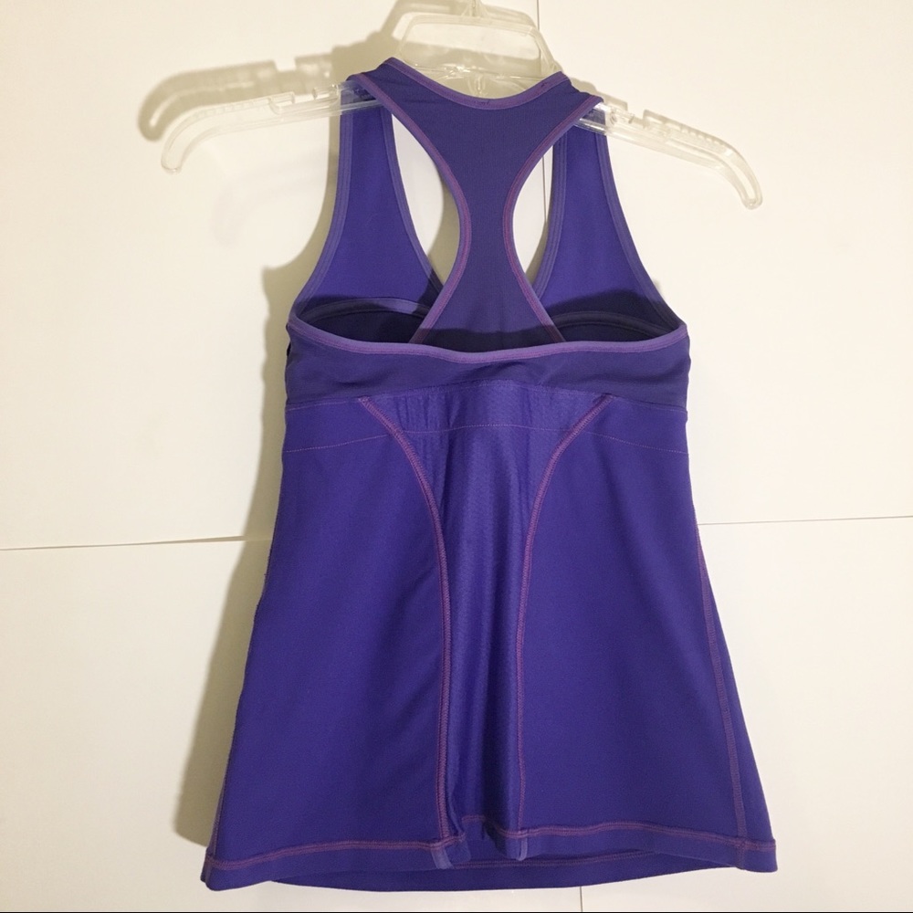 Lululemon athletica racer back tank purple size 4 - Picture 4 of 8